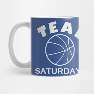 teal saturday bball Mug